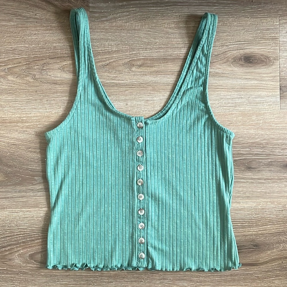 Billabong ribbed tank top, size M